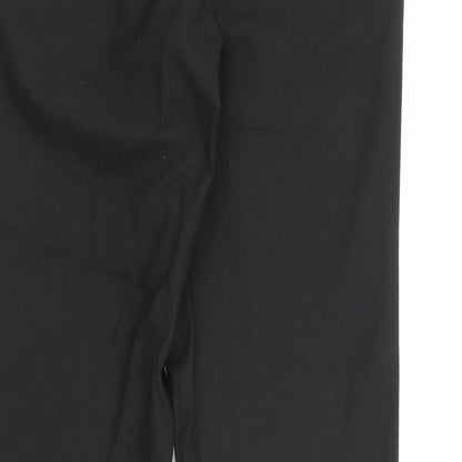 Womens UK Size 28 in River Island Regular Fit  Black Trousers