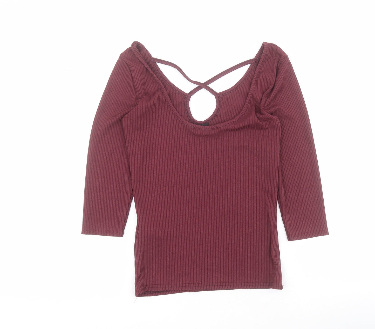 Womens UK Size 10 New Look Purple Camisole T-Shirt