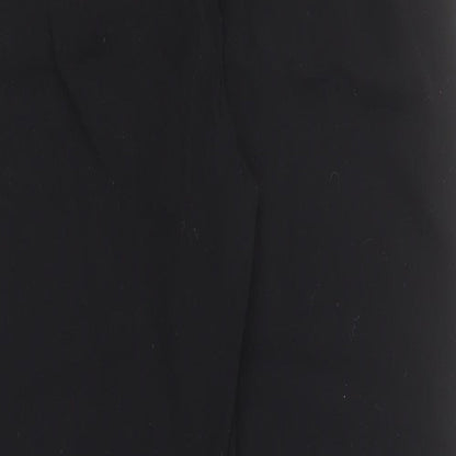 Womens UK Size 10 NEXT Regular Fit Dress Pants Black Trousers