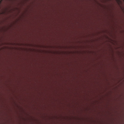 Womens UK Size XS Only Red Pullover Jumper