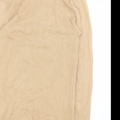 Primark Womens Brown Roll Neck  Viscose Pullover Jumper Size S