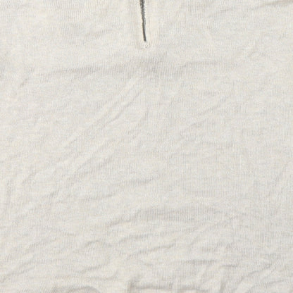 Womens UK Size S H&M Beige Pullover Jumper