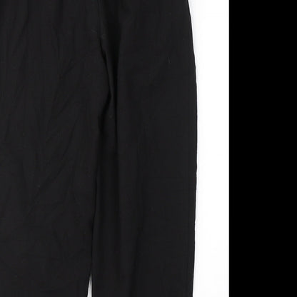 ASOS Womens Black  Polyester Trousers  Size 8 L23 in Regular Button