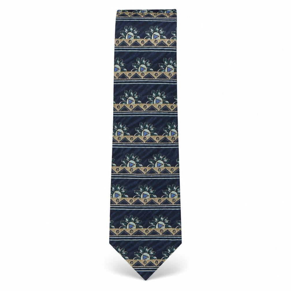 Mens UK Size One Size Marks and Spencer Multicoloured Pointed Tie