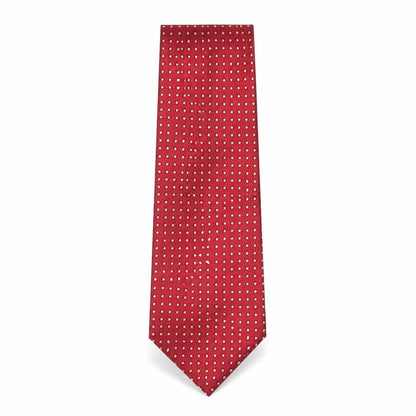 Marks and Spencer Mens Multicoloured Geometric Silk Pointed Tie One Size