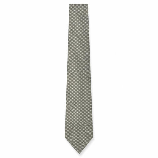Front view of Rael Brook men’s multicoloured geometric polyester pointed tie one size