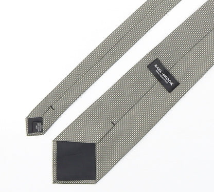 Rael Brook  Mens Multicoloured Geometric Polyester Pointed Tie One Size