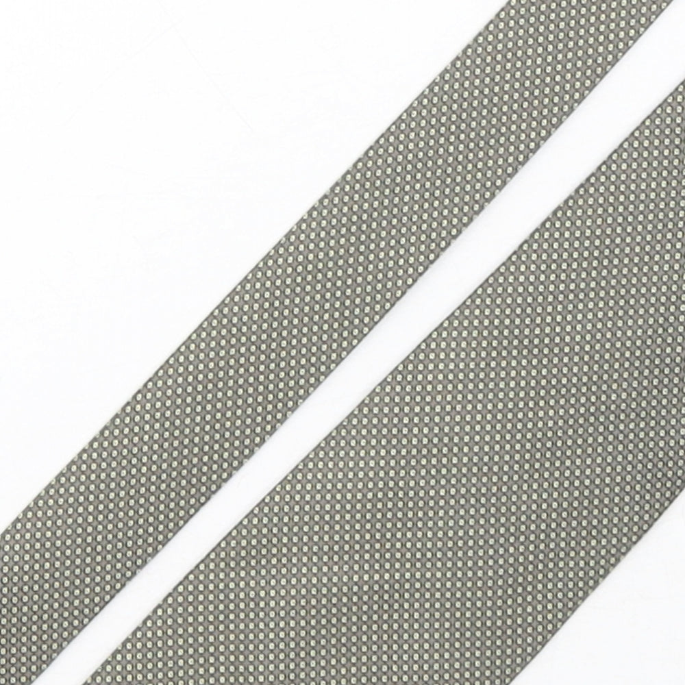 Rael Brook  Mens Multicoloured Geometric Polyester Pointed Tie One Size