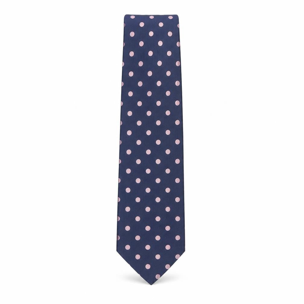 Mens Lloyd Attree & Smith Multicoloured Polka Dot  Pointed Tie