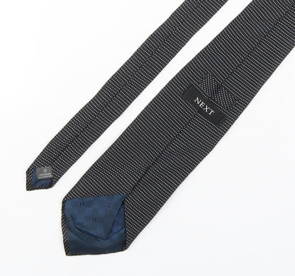 NEXT Mens Multicoloured Polka Dot Silk Pointed Tie One Size