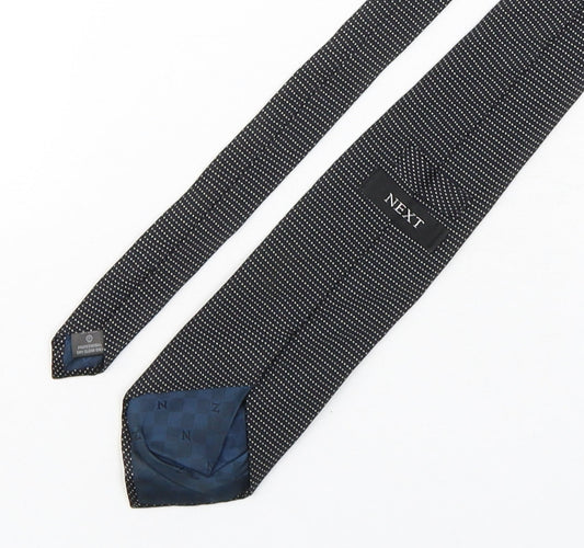 NEXT Mens Multicoloured Polka Dot Silk Pointed Tie One Size