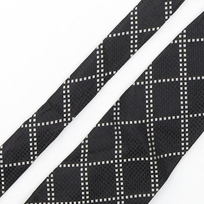 NEXT Mens Multicoloured Plaids & Checks Silk Pointed Tie One Size