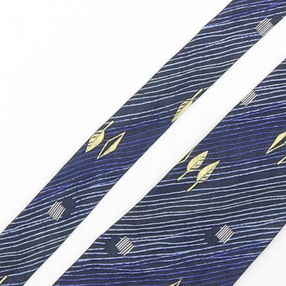 Little Venice  Mens Multicoloured Geometric Silk Pointed Tie One Size