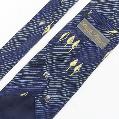 Little Venice  Mens Multicoloured Geometric Silk Pointed Tie One Size