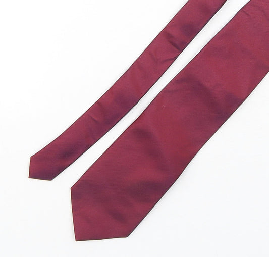 NEXT Mens Purple  Silk Pointed Tie One Size