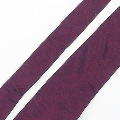 Autograph Mens Purple  Silk Pointed Tie One Size