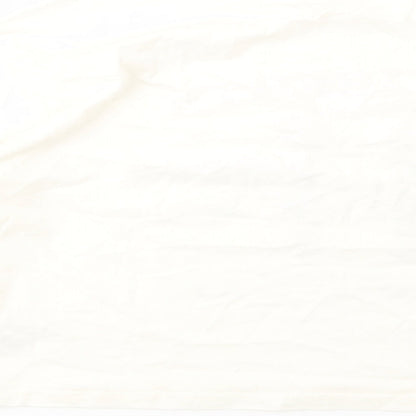 Dunnes Stores Girls Ivory  Cotton Pullover T-Shirt Size 10-11 Years Crew Neck Pullover - Birds