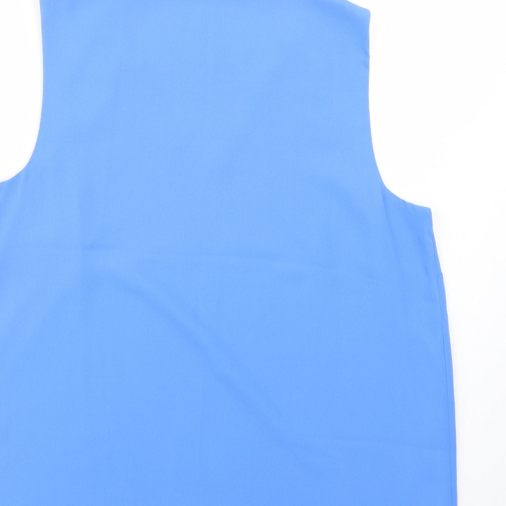 Womens UK Size 14 Dunnes Stores Blue Basic Blouse