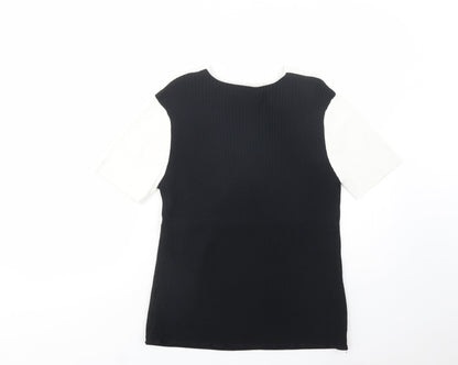 Womens UK Size M Vogue Black Pullover Jumper