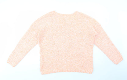 Womens UK Size 16 Atmosphere Orange Pullover Jumper