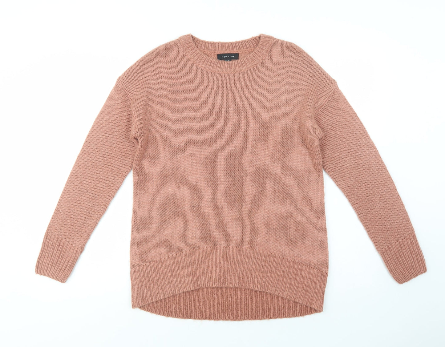Womens UK Size S New Look Pink Pullover Jumper