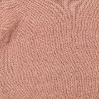 Womens UK Size S New Look Pink Pullover Jumper
