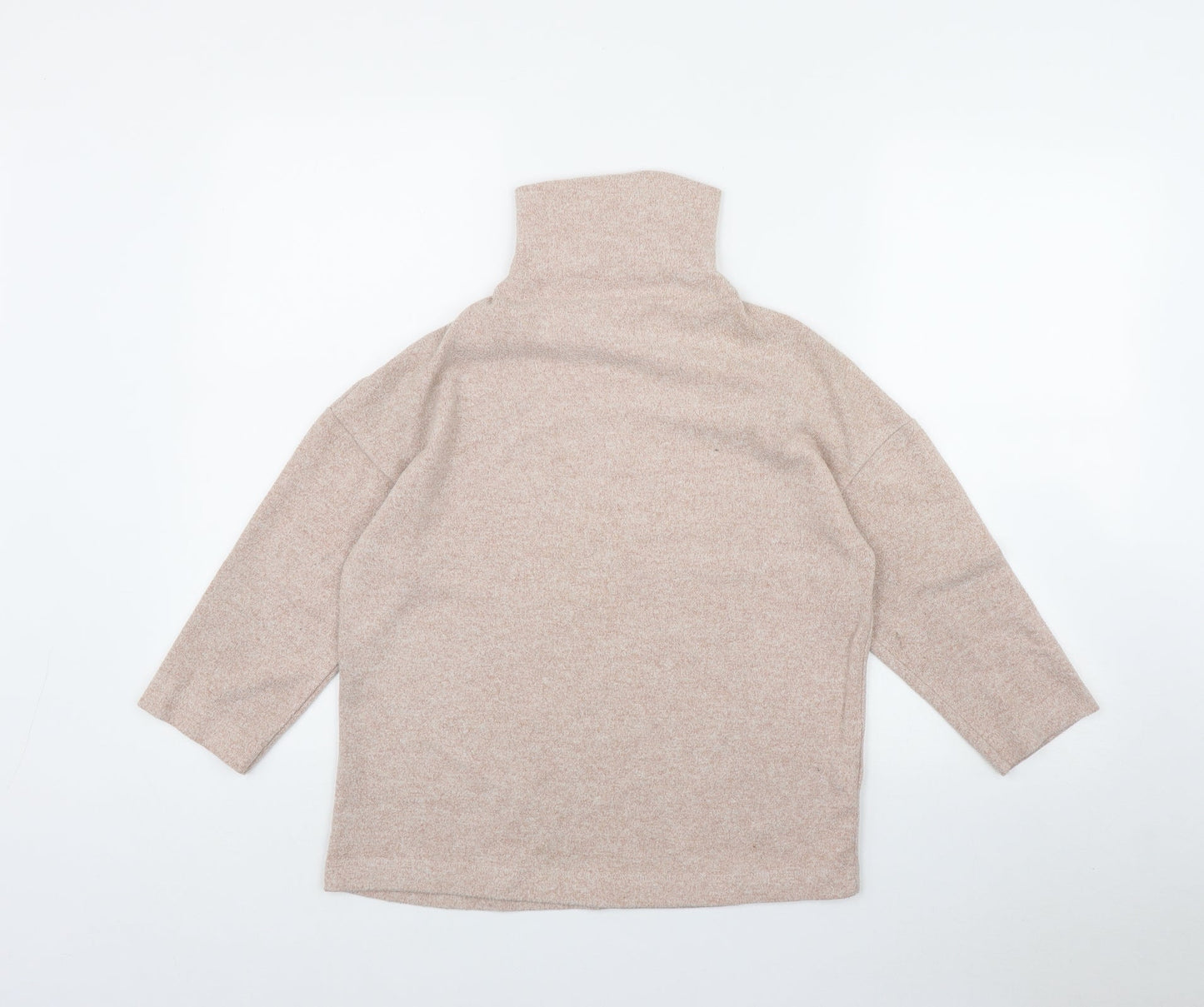 Womens UK Size S Stradivarius Pink Pullover Jumper