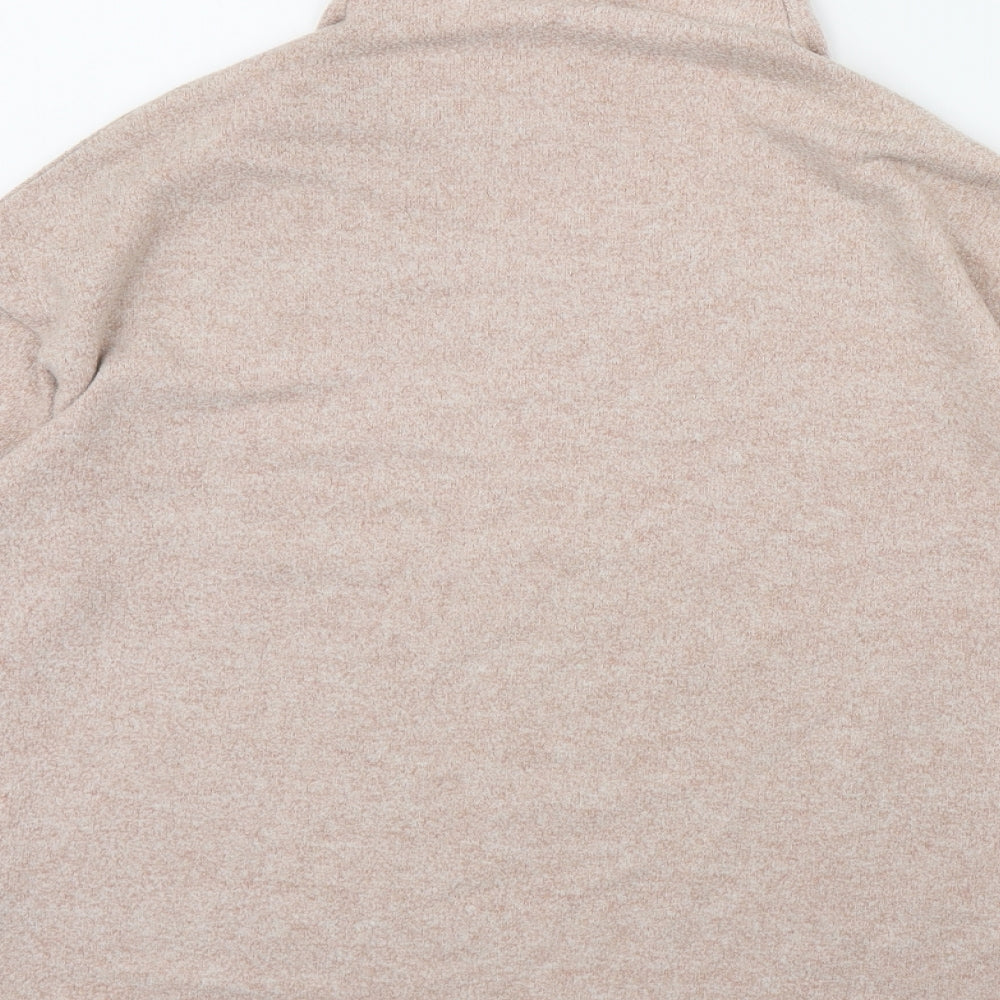 Womens UK Size S Stradivarius Pink Pullover Jumper