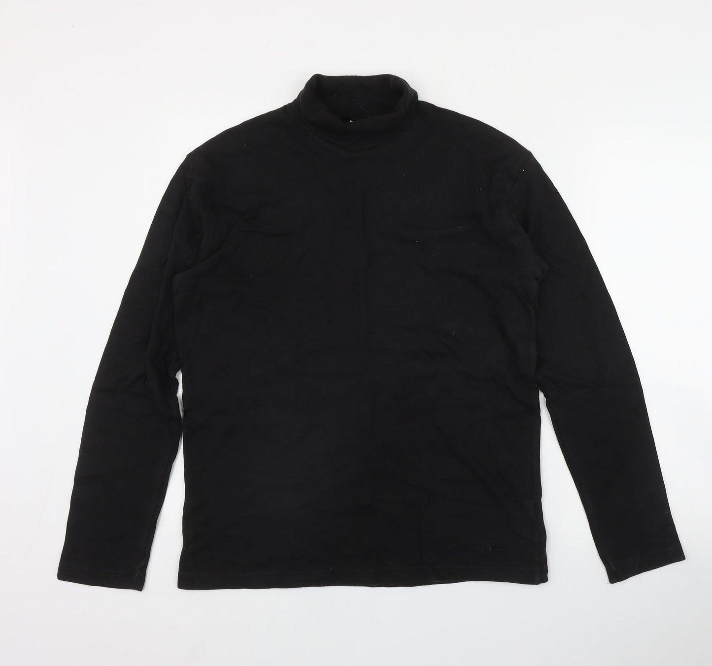 Mens UK Size M DECATHLON Black  T-Shirt