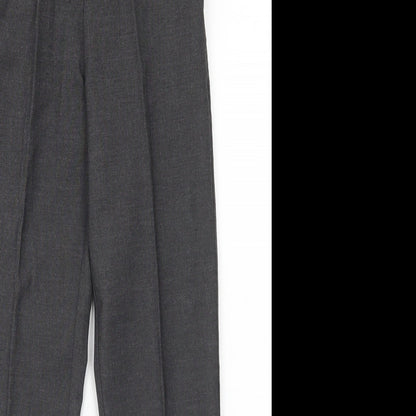 TU Boys Grey  Polyester Dress Pants Trousers Size 9 Months  Regular Hook & Eye - School Wear