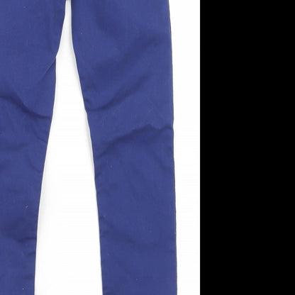 RESERVED Girls Blue  Cotton Skinny Jeans Size 10 Years  Regular