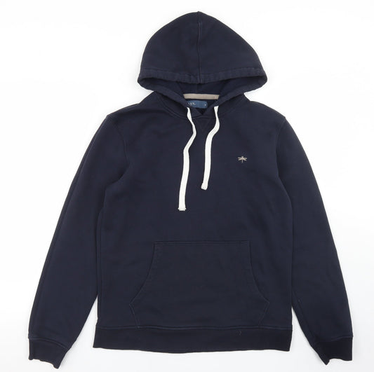 Mens UK Size S Easy Blue Pullover Hoodie
