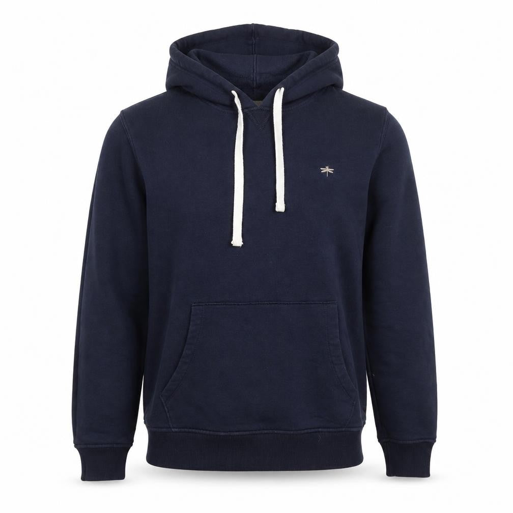 Mens UK Size S Easy Blue Pullover Hoodie