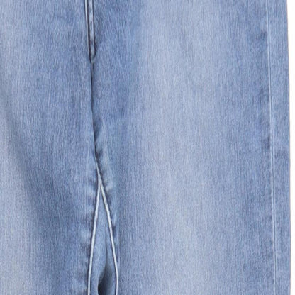 &Denim Womens Blue  Cotton Skinny Jeans Size 30 in L32 in Regular Button