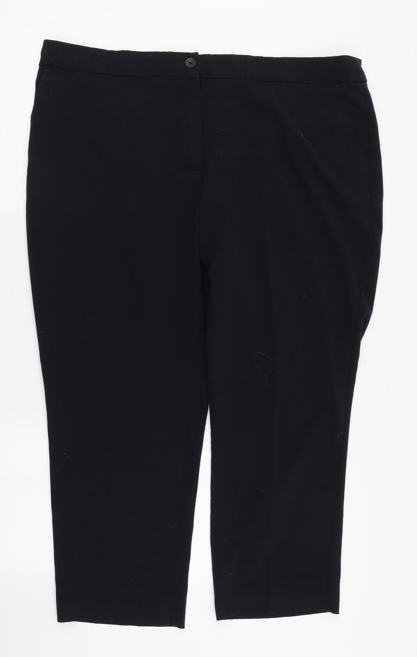 Womens UK Size 22 EWM Regular Fit  Blue Trousers
