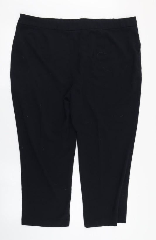 Womens UK Size 22 EWM Regular Fit  Blue Trousers