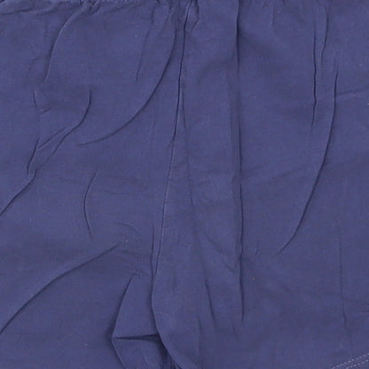 George Girls Blue  Cotton Bermuda Shorts Size 5-6 Years  Regular