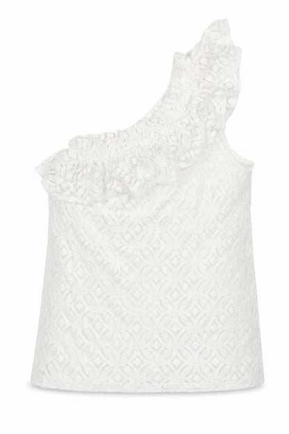 Womens UK Size XS H&M White Basic Tank