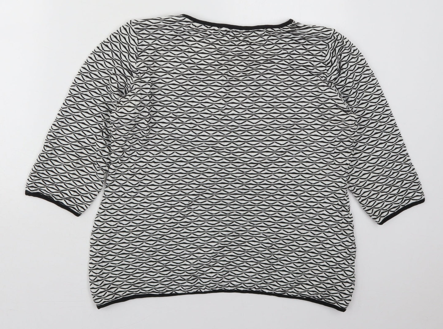 Womens UK Size 14 Per Una Black Pullover Jumper