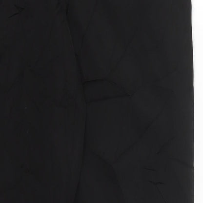 Womens UK Size 10 NEXT Regular Fit  Black Trousers