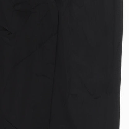 Womens UK Size 10 NEXT Regular Fit  Black Trousers