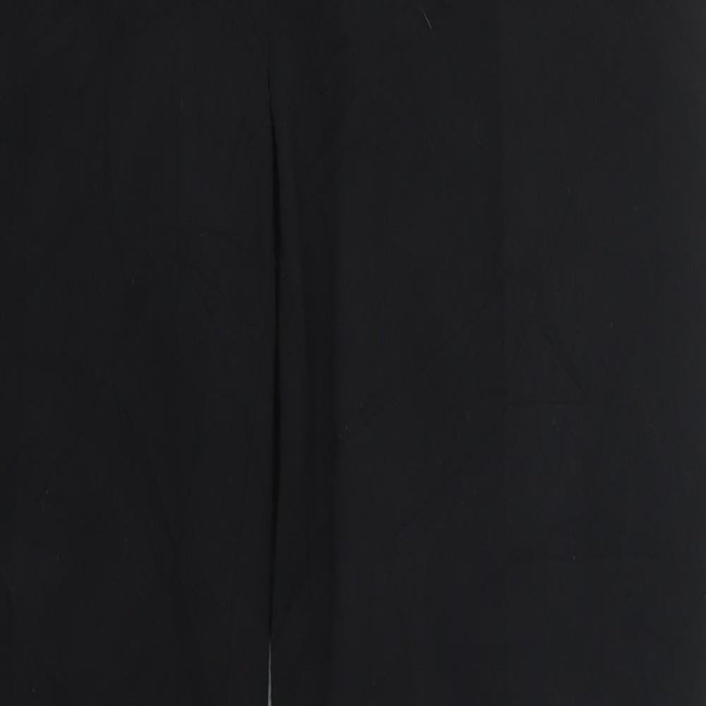 Womens UK Size 10 Marks and Spencer Regular Fit  Black Trousers