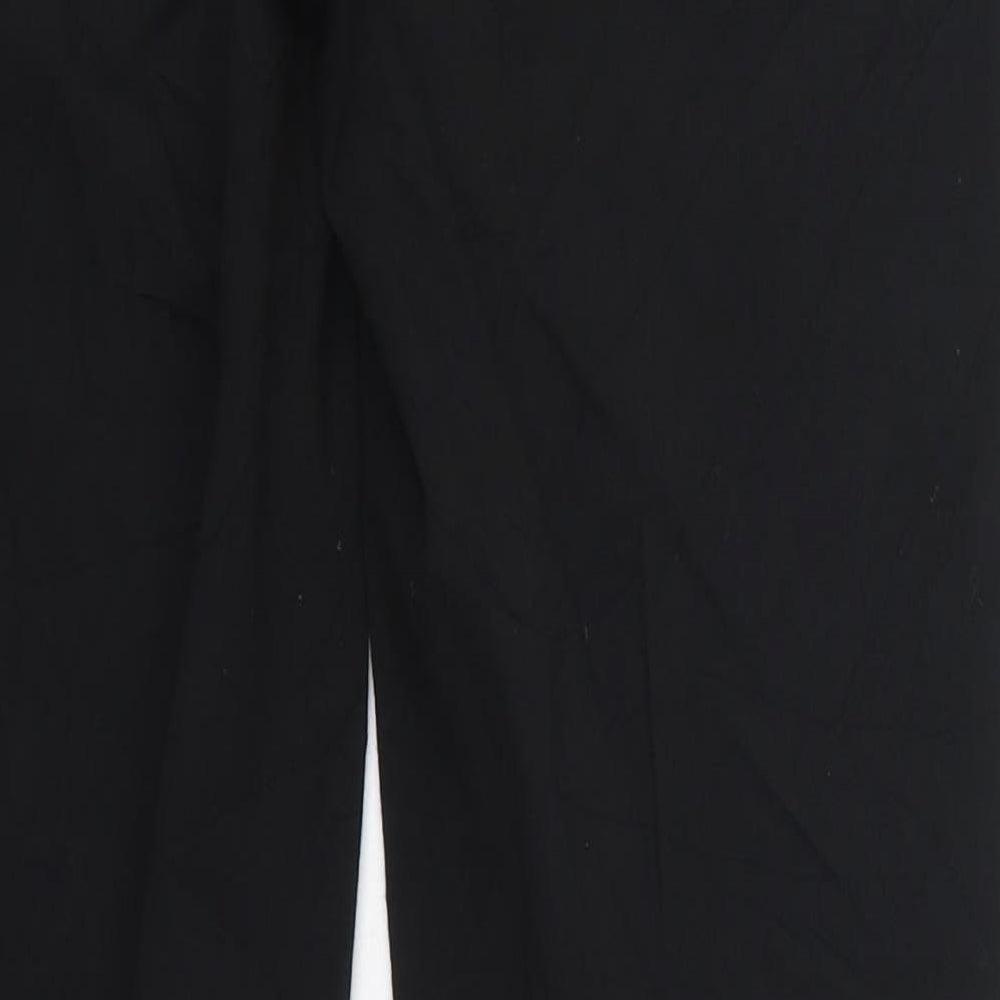 Womens UK Size 10 Marks and Spencer Regular Fit  Black Trousers