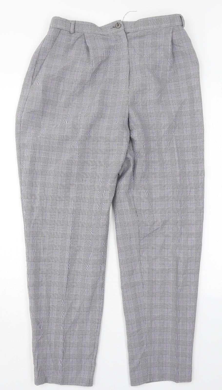 Womens UK Size 14 Marks and Spencer Regular Fit  Grey Trousers