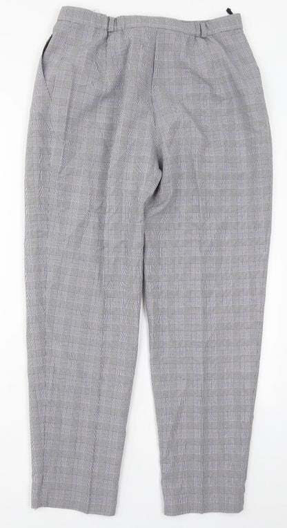 Womens UK Size 14 Marks and Spencer Regular Fit  Grey Trousers