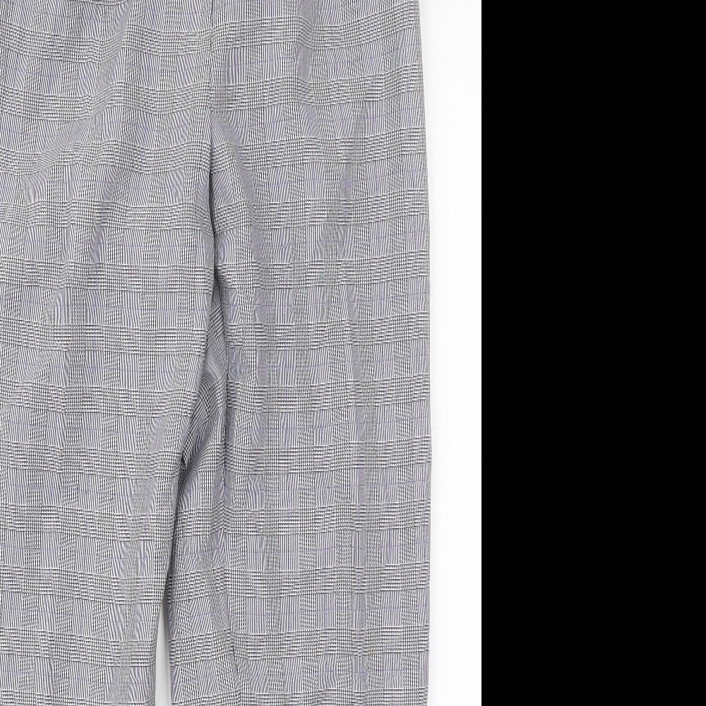 Womens UK Size 14 Marks and Spencer Regular Fit  Grey Trousers