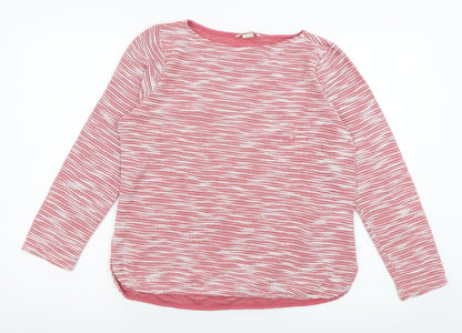 Womens UK Size S H&M Pink Pullover Jumper