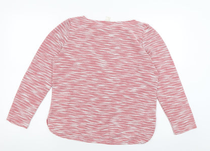 Womens UK Size S H&M Pink Pullover Jumper