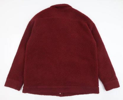 Womens UK Size 14 PRETTYLITTLETHING Red Jacket