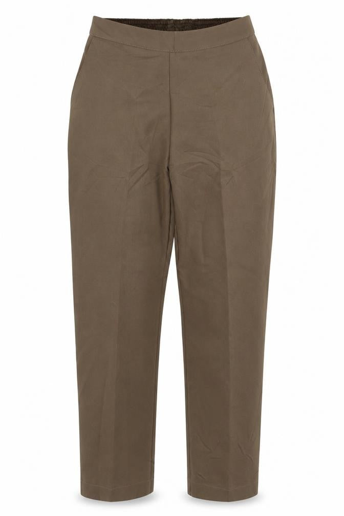 Womens UK Size 10 Emma Collction Regular Fit  Brown Trousers